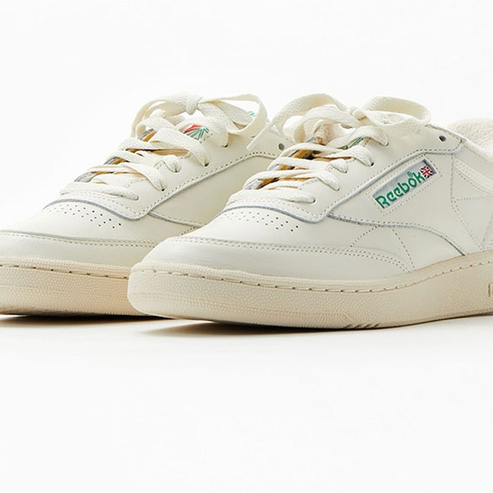 Reebok Off White Club C 85 Vintage Shoes